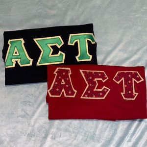 2 AST Letter T-Shirts